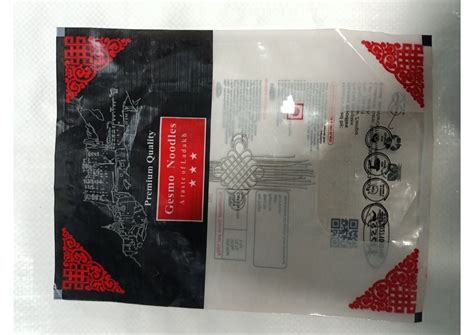 Heat Seal Rotogravure Printed Laminated Pouch 250 G Thickness