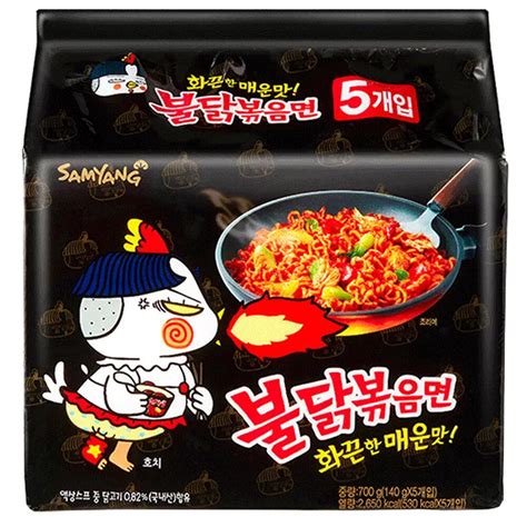 Samyang Buldak Hot Chicken Flavor Ramen 5 Packs 140g Kaufen 1490