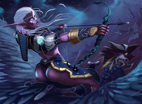 Pin By Giulianno Albano On Maiev Warcraft Art Elves Fantasy Night Elf