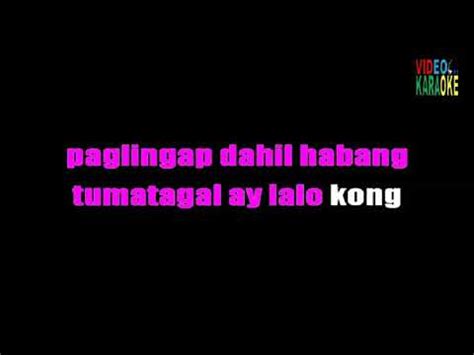 Carol Banawa Bakit Di Totohanin Karaoke YouTube