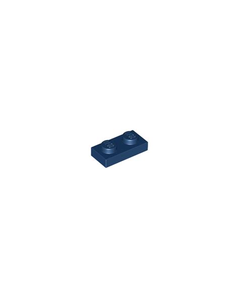 Lego Dark Blue Plate X