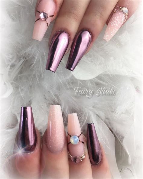 60 Classic Chrome Nail Art Designs For Winter | Style VP | Page 21