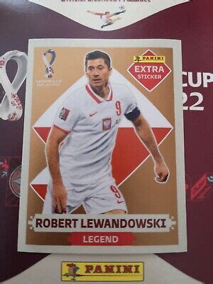 Panini World Cup Qatar Robert Lewandowski Bronze Legend Extra