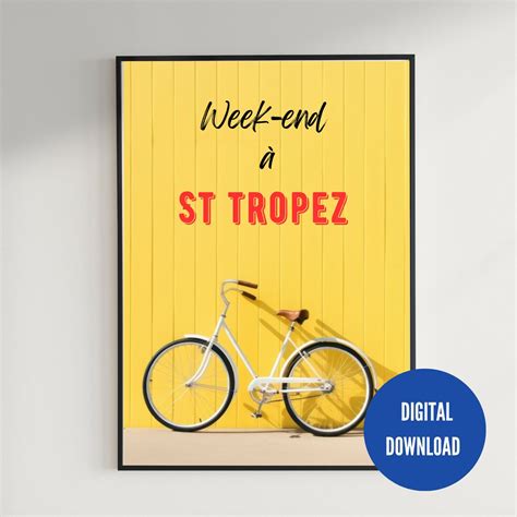 Weekend A St Tropez Wall Decor French Decor French Wall Art French