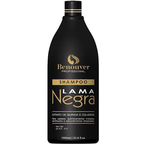 Shampoo Lama Negra Benouver Profissional Ml Benouver Profissional