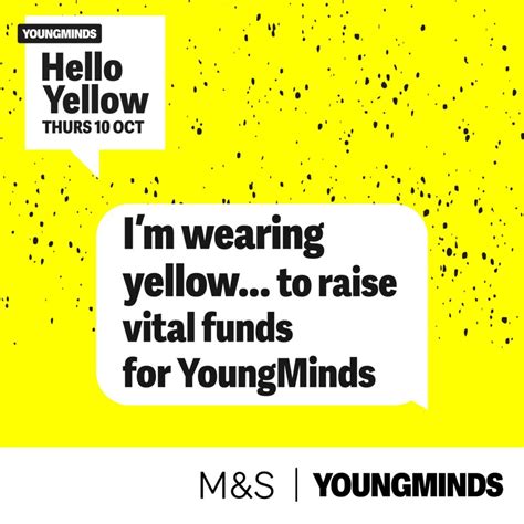 Hello Yellow For World Mental Health Day Superkind