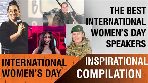 The Best International Womens Day Speakers 2024 Inspirational