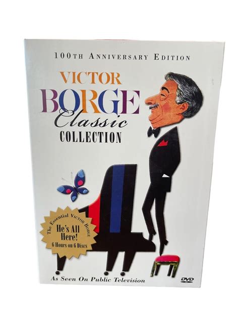 The Victor Borge Classic Collection DVD 2008 6 Disc Set 33937038167