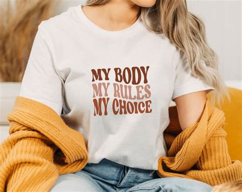 My Body My Rules My Choice Svg Womens Rights Svg Cut Etsy