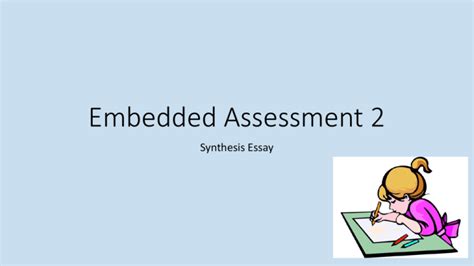 Embedded Assessment