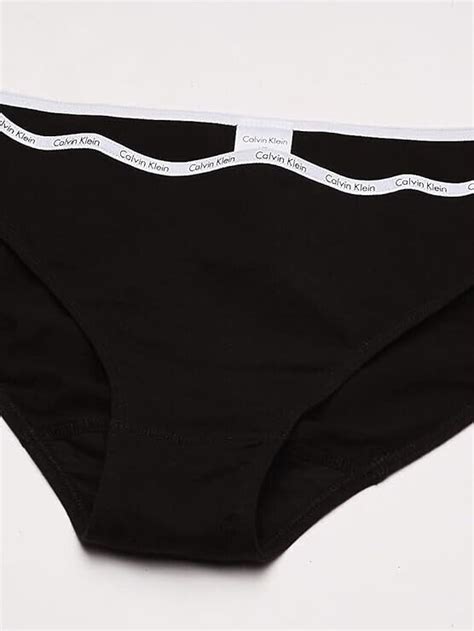 NWT 60 SZ S Calvin Klein Womens Cotton Stretch Logo Bikini Panties