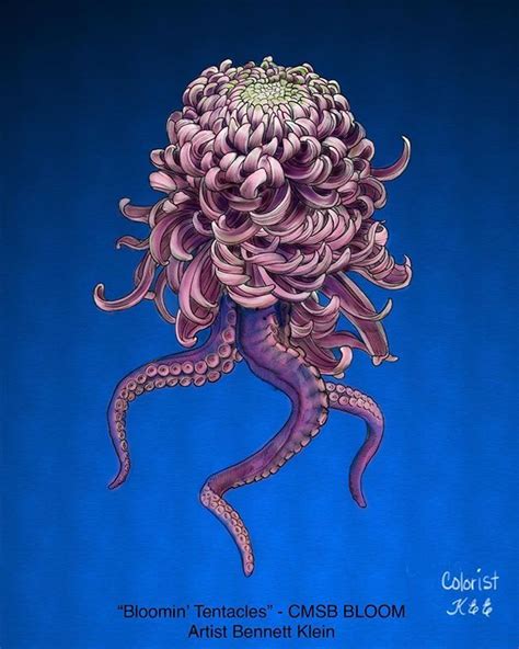 Kathy Ebalo Edusada English в Instagram Bloomin Tentacles Artist