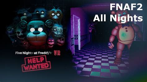 Five Night S At Freddy S 2 FNAF VR Help Wanted HORROR GAME