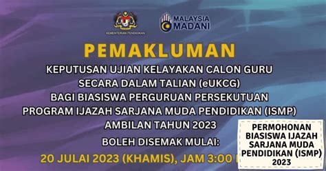 Semakan Keputusan Spm Melalui Online Sms Mulai Jun