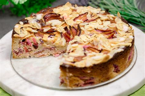 Zwetschgen Mandel Kuchen Low Carb Lchf Glutenfrei