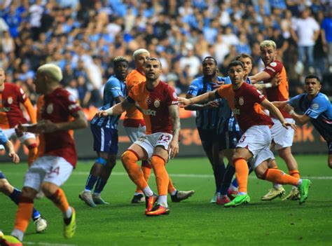 Galatasaray Yukatel Adana Demirspor u 3 0 mağlup etti Son Dakika