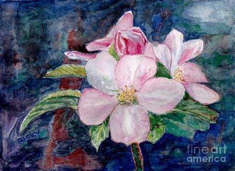 Apple Blossom Painting at PaintingValley.com | Explore collection of ...