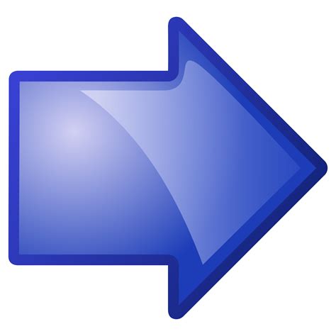 Clipart - arrow-blue-right