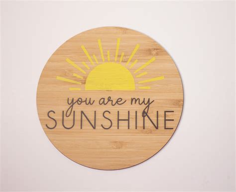 You Are My Sunshine Plaque Sunshine Decor Kids Decor - Etsy Australia