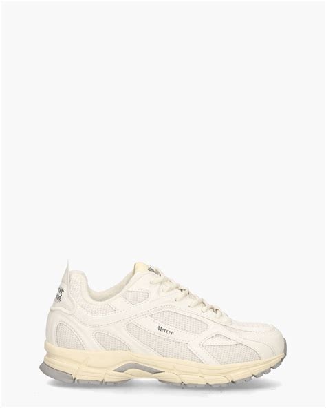 Mercer Amsterdam The Re Run High Frequency Off White Damessneakers