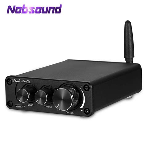 2021 Nobsound Mini TPA3116 Bluetooth 5 0 HiFi Power Verstärker Stereo