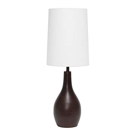 Simple Designs Light Tear Drop Table Lamp Restoration Bronze Lt