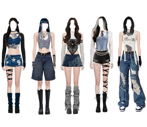 Korean Fashion Kpop Inspired Outfits Kpop Fashion Outfits Stage Outfits Egirl Fashion