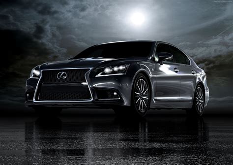 Black Lexus Sedan Under Cloudy Sky Hd Wallpaper Wallpaper Flare