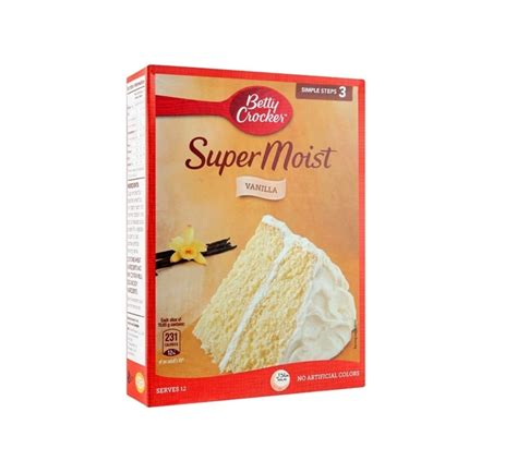 Betty Crocker Vanilla Cake Mix 500gm - Dukakeen.com