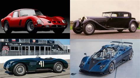 Top 10 Rarest Cars In The World Ferrari Bugatti More