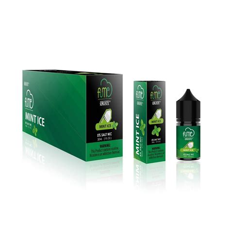 Mint Ice By Fume Salts Wholesale Distributor Rz Smoke Vape Smoke