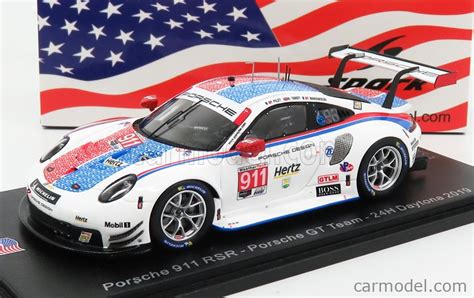 Spark Model Us Echelle Porsche Rsr Team Porsche Gt N