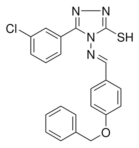 E Benzyloxy Phenyl Methylidene Amino Chlorophenyl H