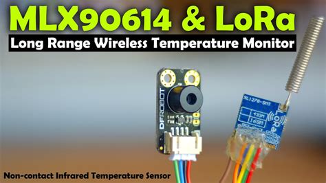 MLX90614 Infrared Temperature Sensor With LoRa Arduino Project LoRa