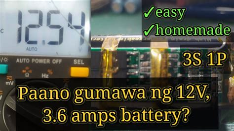 Paano Gumawa Ng Volts Battery Gamit Ang Batteries How To