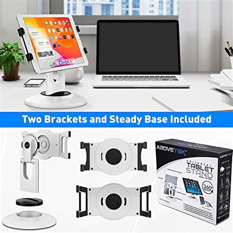 Abovetek Retail Kiosk Ipad Stand Rotating Commercial Tablet Stand