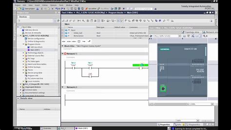 Siemens Tia Portal Tutorial Configuring Your S Plc Youtube