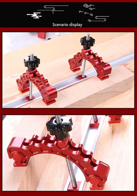 Knuckle Clamp Adjustable Press Plate T Track Clamp Quick Acting Hold