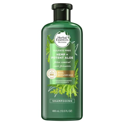 Herbal Essences bio:renew Shampoo, Aloe and Hemp, 13.5 fl oz - Walmart ...