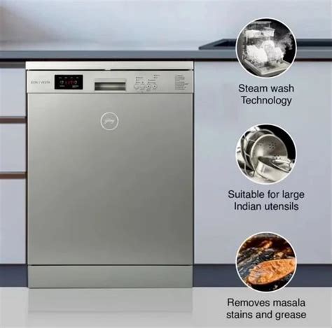 Godrej Dwf Eon Ves Z Si Stsl Portable Dish Washer Installation Type