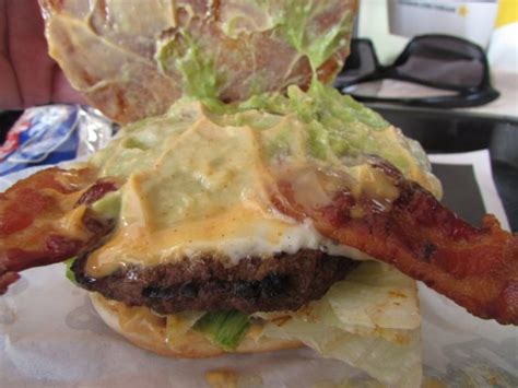 Guacamole Bacon Burger Carls Jr