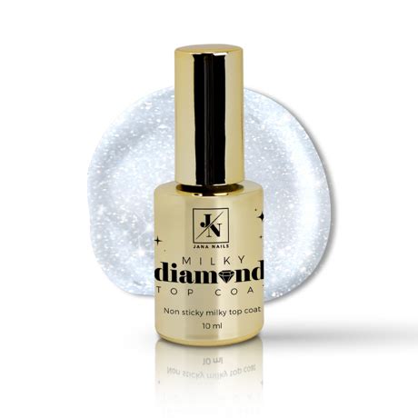 Milky Diamond Top Coat Jana Nails Macedonia