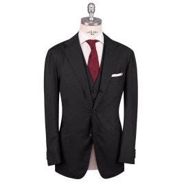 Kiton Dark Gray Wool Micron Suit Pieces Isuit