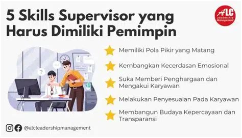 Skills Supervisor Yang Wajib Dimiliki Calon Pemimpin Alc