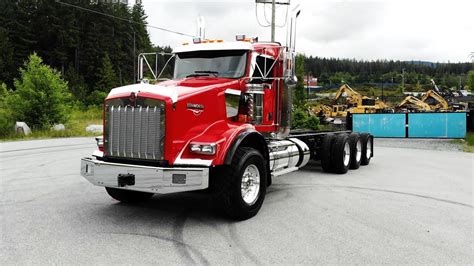 Kenworth T Ext Day Cab Tridem Youtube