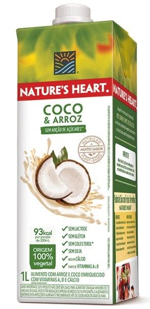 Bebida Vegetal De Coco E Arroz Natures Heart Nestlé Professional