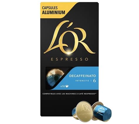 L Or Espresso Decaffeinato Nespresso Compatible X Pods