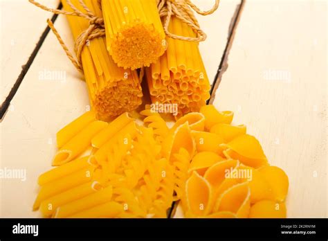 Bunch Of Italian Pasta Type Stock Photo Alamy