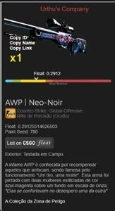 Awp Neo Noir Testada Em Campo Counter Strike Cs DFG