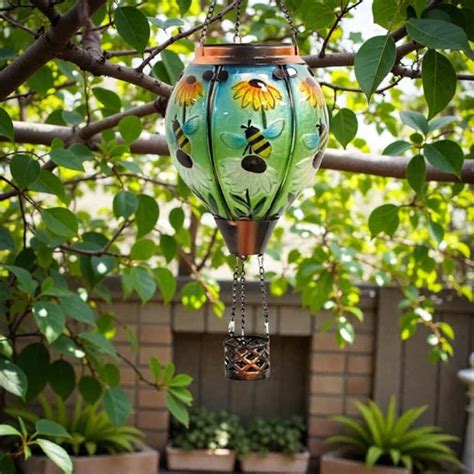 Bee Solar Hot Air Balloon Sproutwell Decor